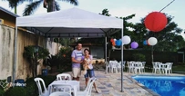 Garanta uma solução elegante e prática com a tenda pirâmide 2