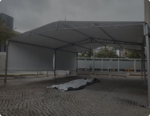Tenda galpão