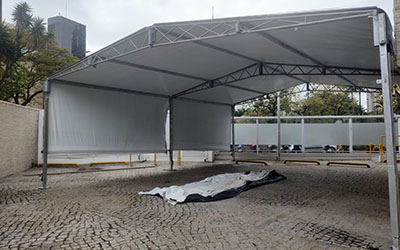 Tenda galpão 10x10