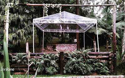 Tenda piramidal 4x4